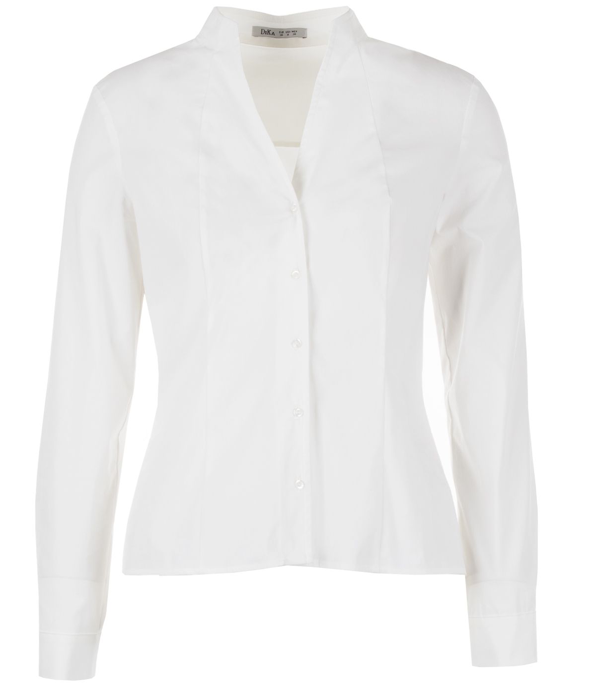 Napoleon collar cotton shirt 0